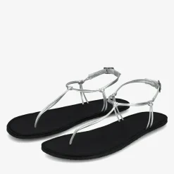 Groundies Sandalen|® Amalfi Women Schwarz/Silber