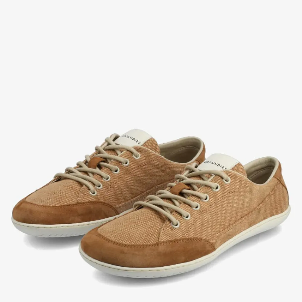 Groundies Business|® Amsterdam Barefoot+ Men Camel