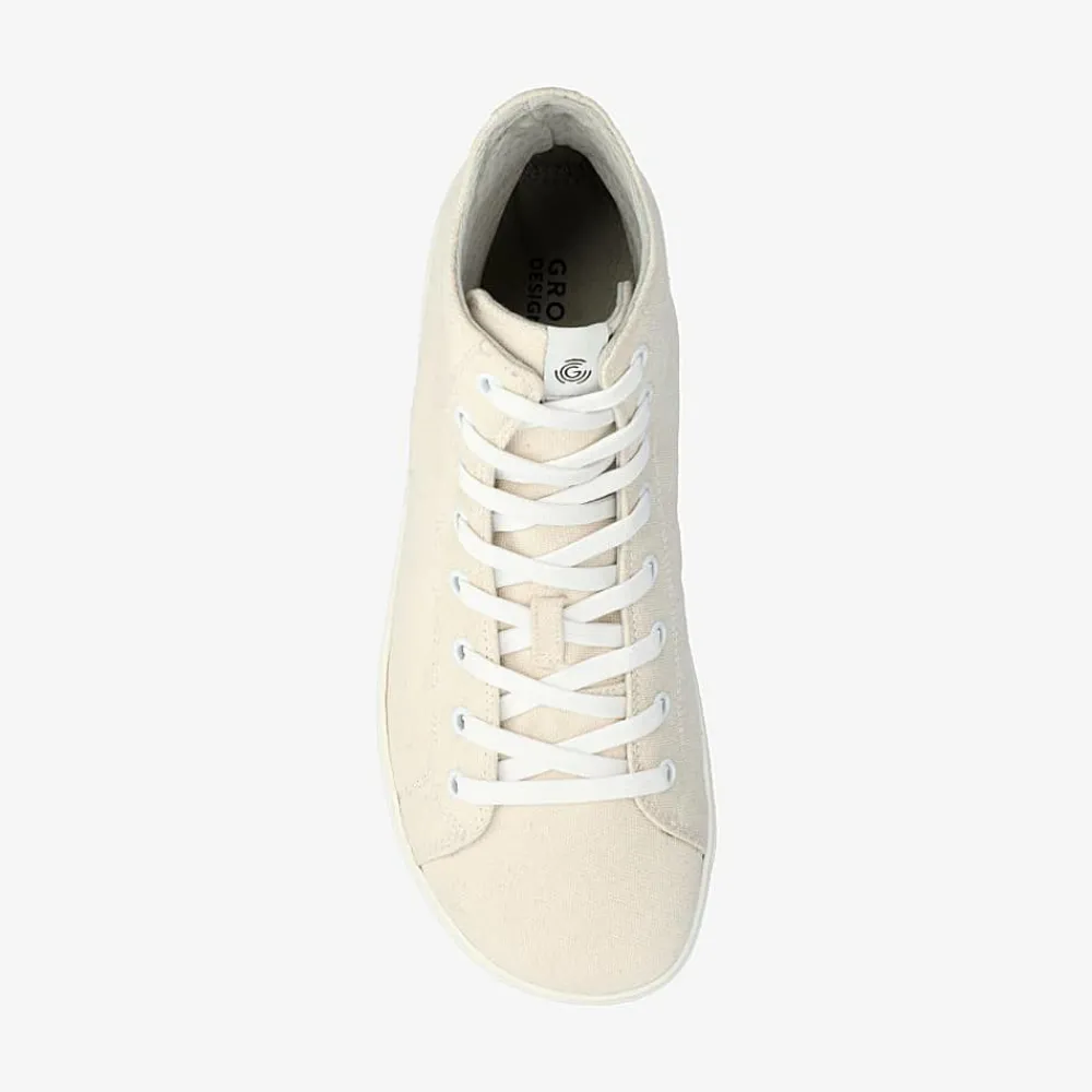 Groundies Sneaker|® Brooklyn High Women Beige
