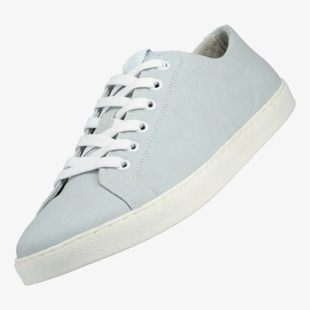 Groundies Vegan|® Brooklyn Low Women Hellblau