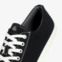 Groundies Vegan|® Brooklyn Low Women Schwarz