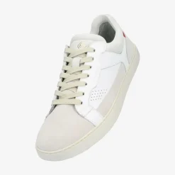 Groundies Sneaker|® Court Women Weis/Rot