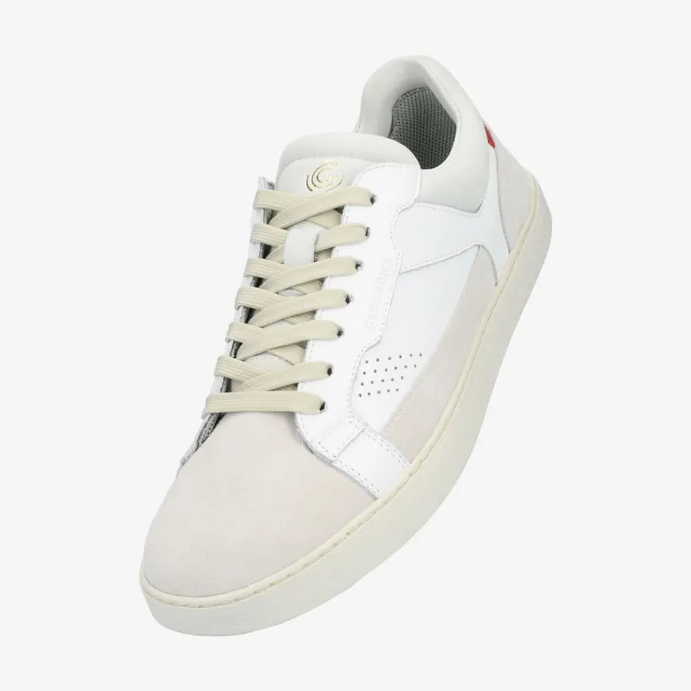 Groundies Sneaker|® Court Women Weis/Rot