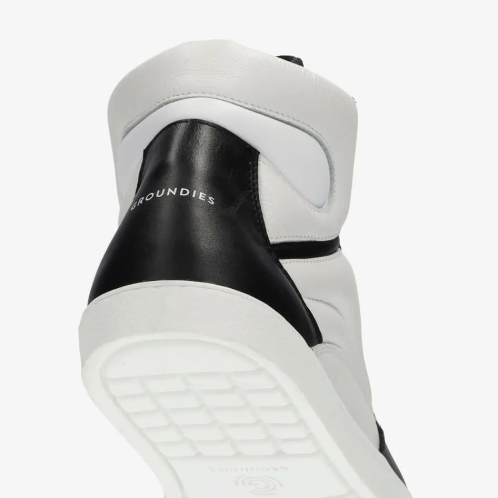 Groundies Boots & Booties|® Dallas Men Weis/Schwarz