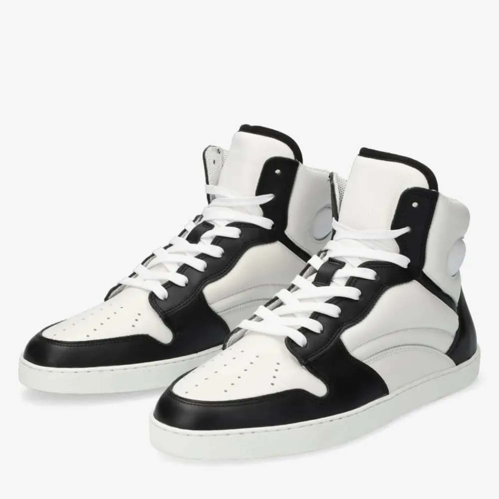 Groundies Boots & Booties|® Dallas Men Weis/Schwarz