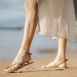 Groundies Sandalen|® Florence Studs Women Beige