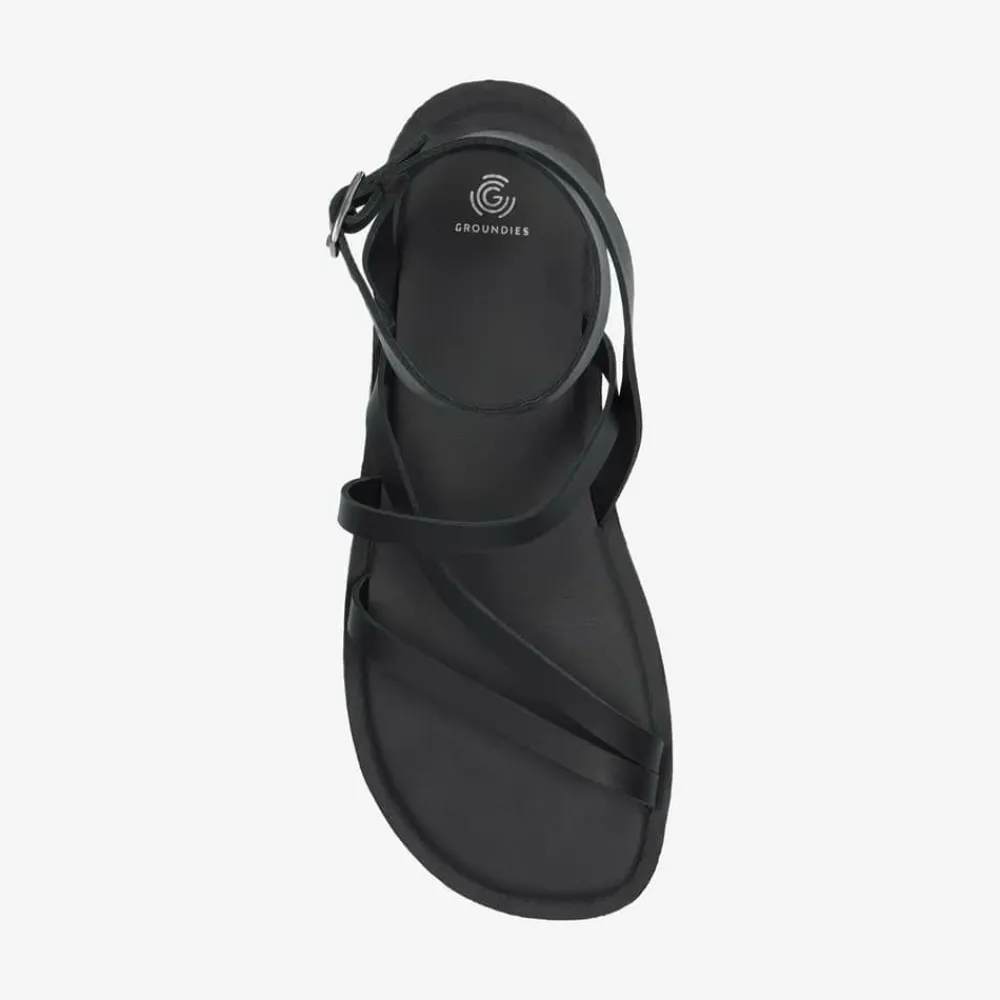 Groundies Sandalen|® Florence Women Schwarz