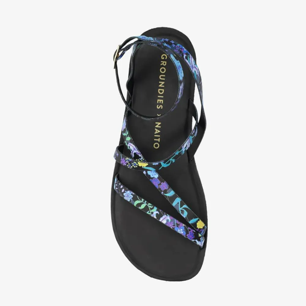 Groundies Sandalen|® Florence X Naito Women Schwarz