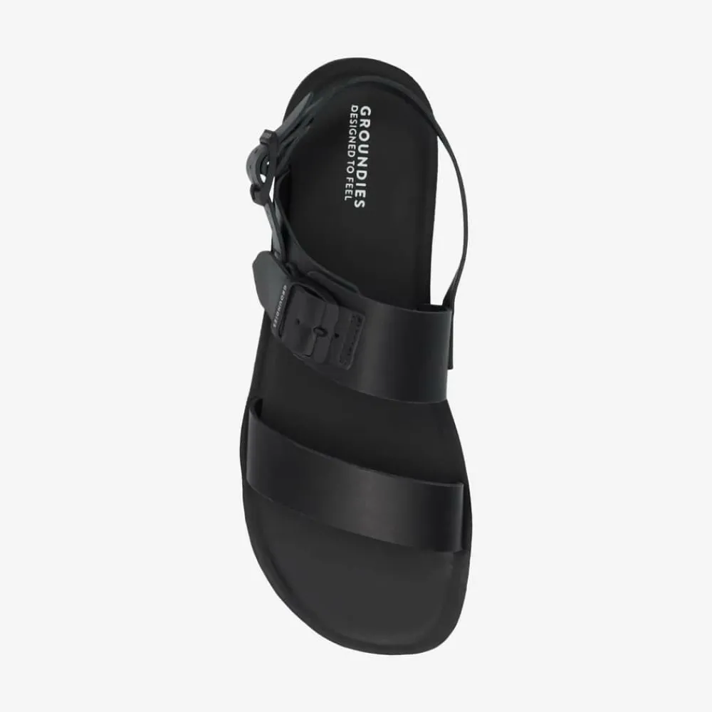 Groundies Sandalen|® Kos Women Schwarz