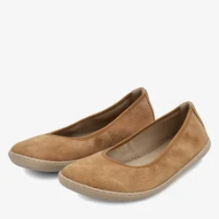 Groundies Ballerinas|® Lily Barefoot+ Women Cognac