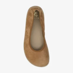 Groundies Ballerinas|® Lily Barefoot+ Women Cognac