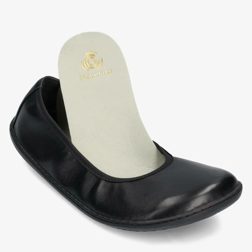 Groundies Business|® Lily Classic Barefoot+ Women Schwarz