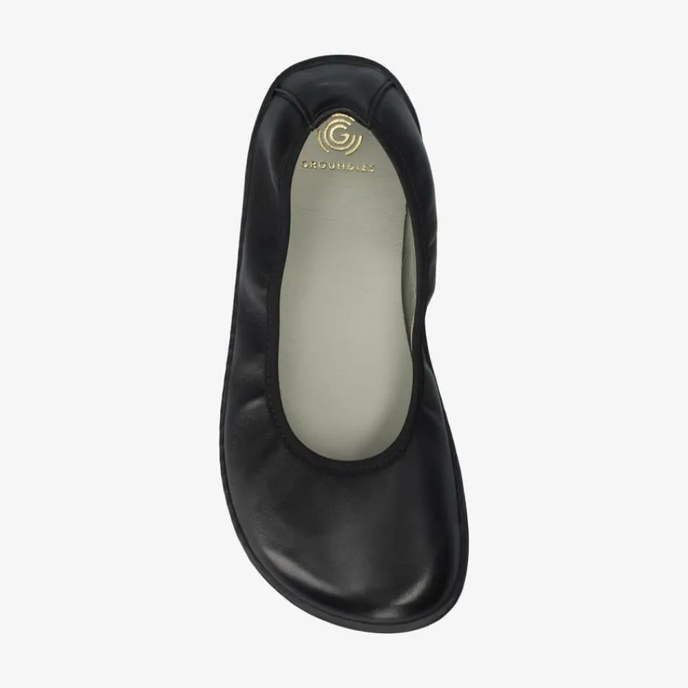 Groundies Business|® Lily Classic Barefoot+ Women Schwarz