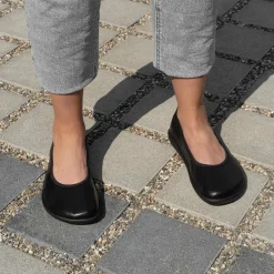 Groundies Ballerinas|® Lily Classic Barefoot+ Women Schwarz