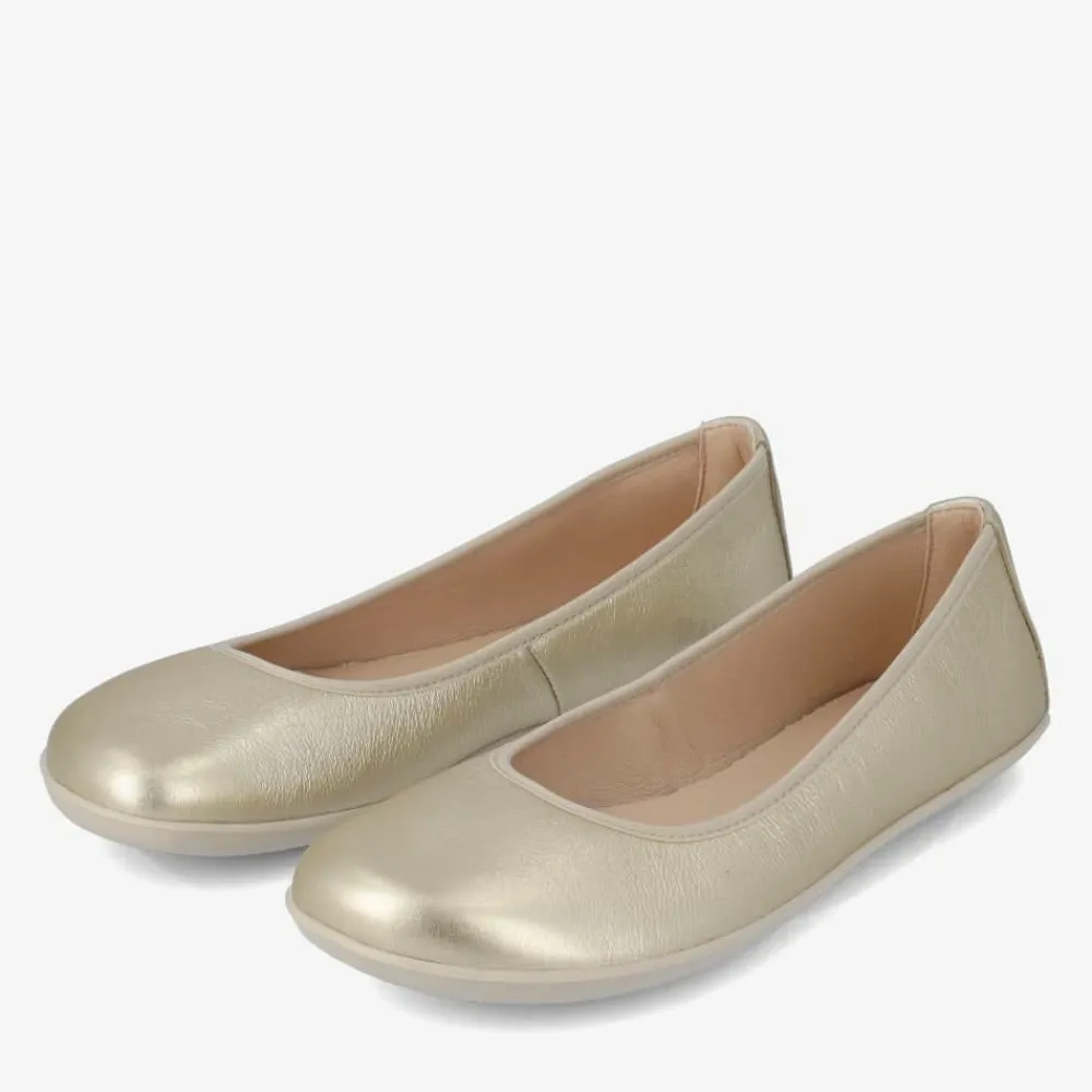 Groundies Ballerinas|® Lily Classic Women Metallic Champagne