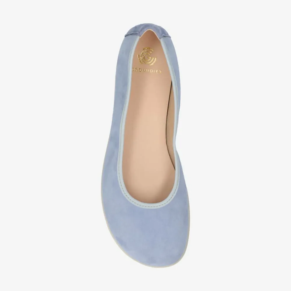 Groundies Ballerinas|® Lily Soft Women Hellblau