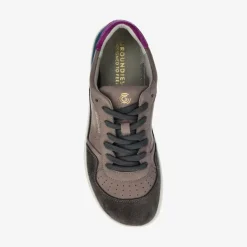 Groundies Sneaker|® Nova Women Dunkelgrau/Petrol