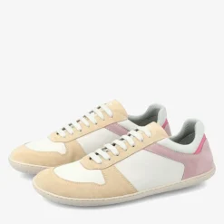 Groundies Sneaker|® Orlando Barefoot+ Women Off-White/Beige/Pink