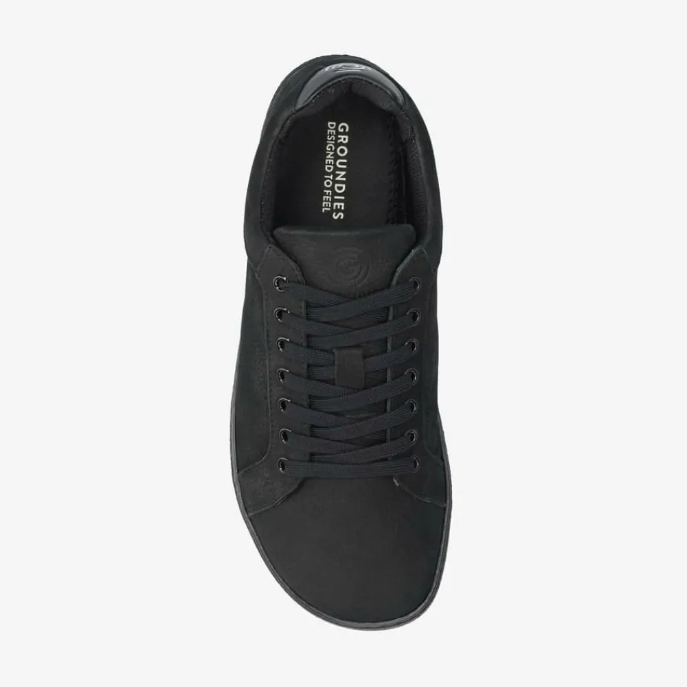 Groundies Sneaker|® Universe Nubuck Women Schwarz
