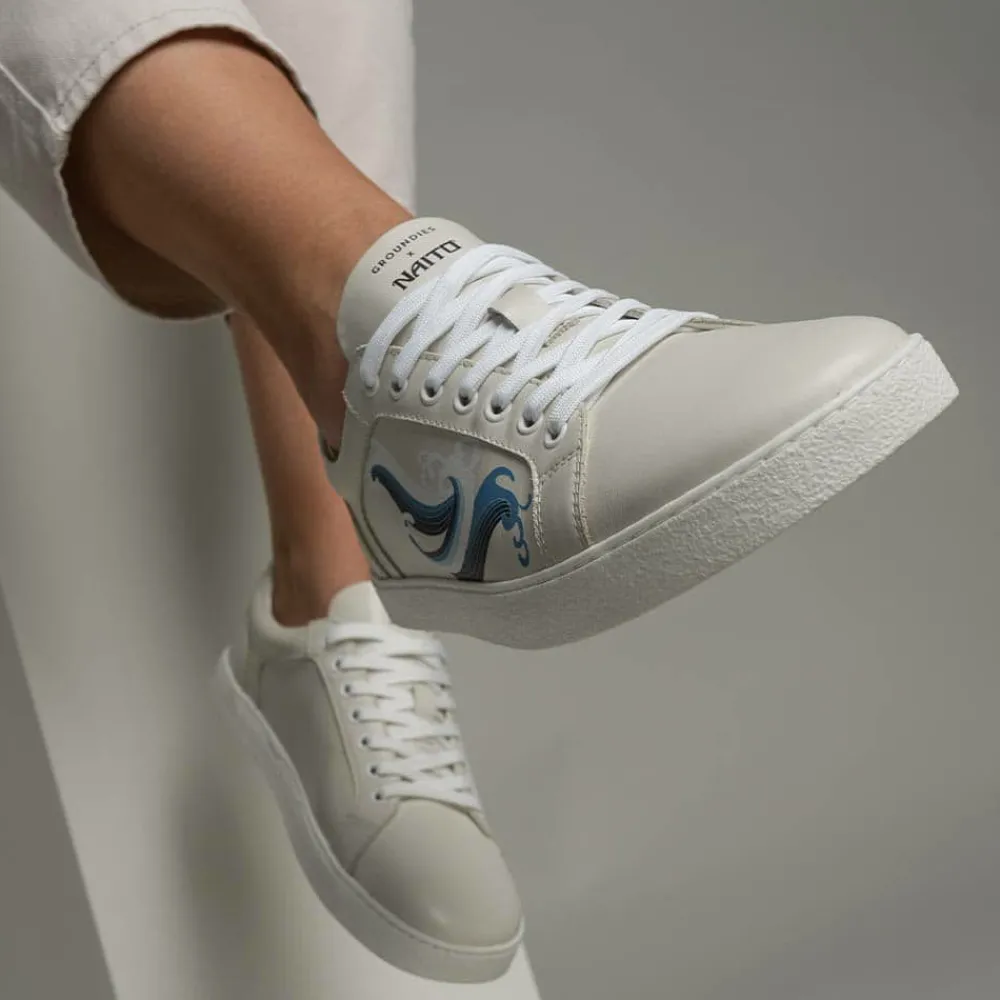 Groundies Sneaker|® Universe X Naito Women Off-White/Wave